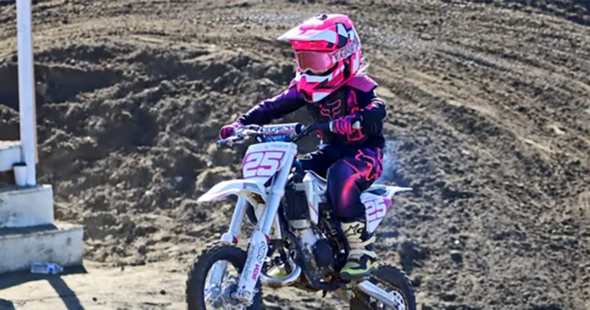 Girl, 9, dies in 'freak accident' at California motosports track