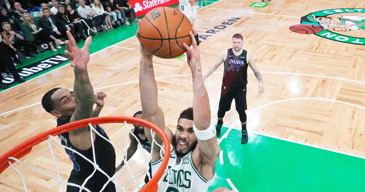 Boston Celtics take down Dallas Mavericks 107-89 in NBA Finals Game 1: Highlights