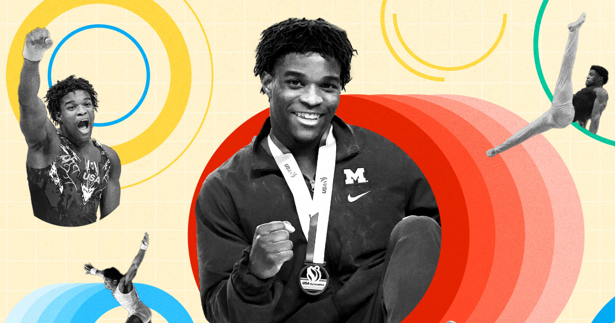Frederick Richard is ready to show the world what he and men’s gymnastics are made of