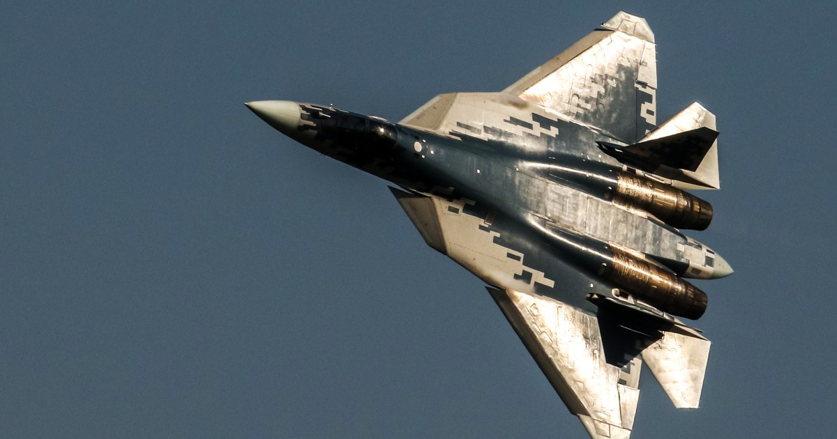 Ukraine says it hit latest-generation Russian fighter jet for the first time