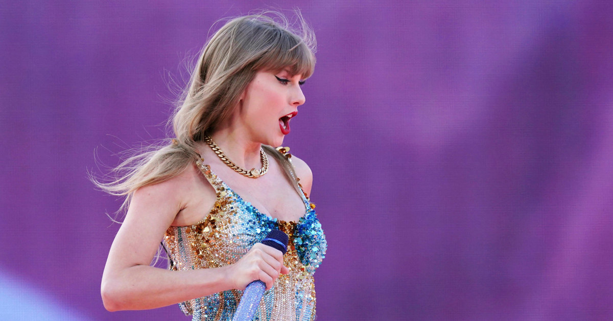 Taylor Swift stops mid-song to help a fan in distress at Edinburgh Eras ...