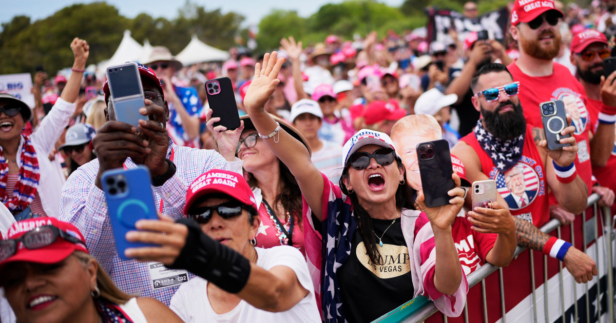 Trump speeches today spread increasingly dangerous rhetoric