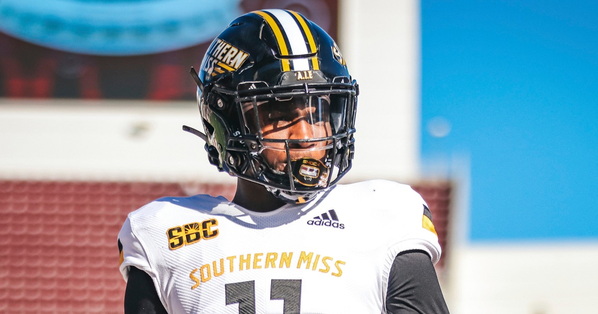 University of Southern Mississippi football player Marcus 