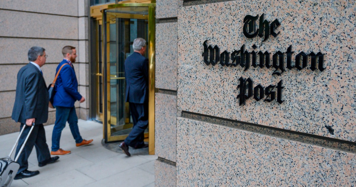 Incoming Washington Post editor decides not to take job amid ethics concerns