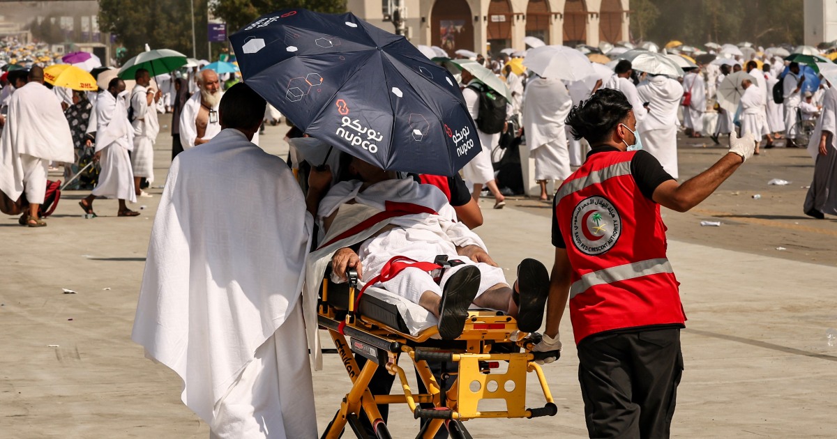 More than 1,300 people died during Hajj, many of them after walking in