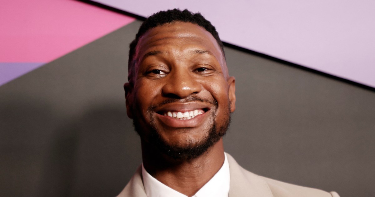 Jonathan Majors Receives Perseverance Award at Hollywood Unlocked Impact Awards