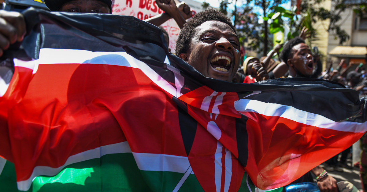 Kenya's president withdraws tax bill after protesters storm Parliament