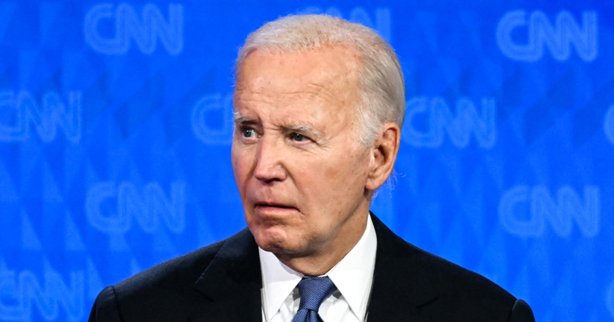 First Democrat in Congress calls on Biden to withdraw from 2024