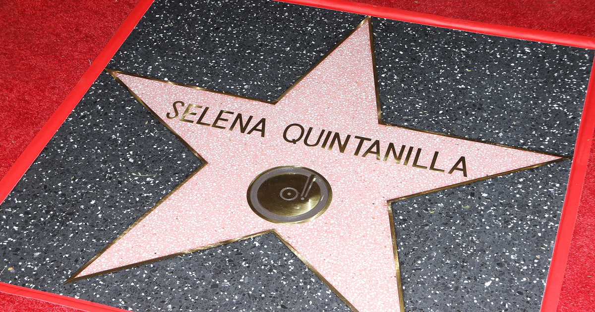 Selena Quintanilla's Hollywood Star Vandalized