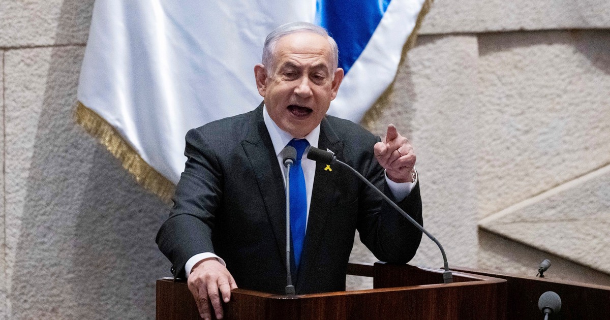 Israel’s Knesset votes overwhelmingly against Palestinian statehood as Netanyahu prepares for U.S. visit