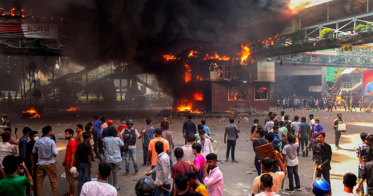 Bangladesh army enforces curfew as student-led protests spiral