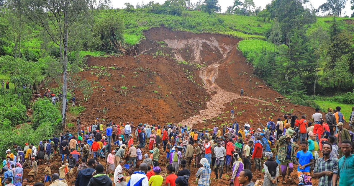 At least 157 people killed in mudslides in remote part of Ethiopia