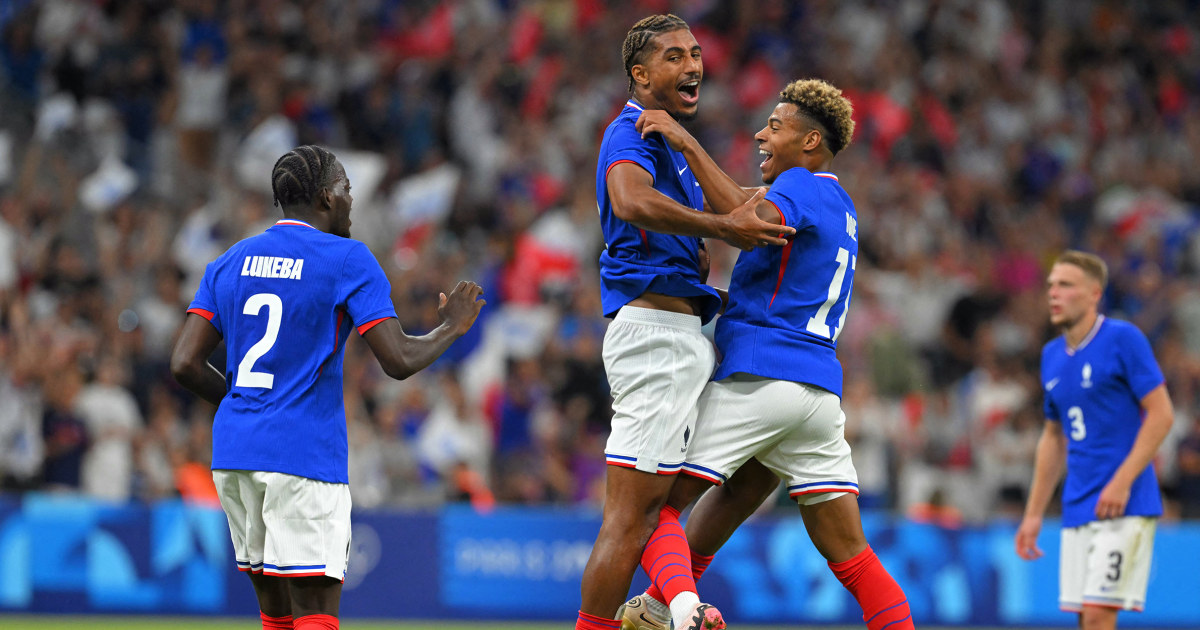 France cruises to 3-0 win against U.S. on opening day of Paris Olympics