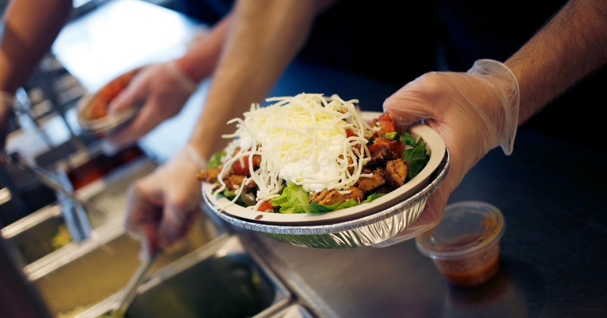 Chipotle CEO says eating places will serve larger parts after court cases