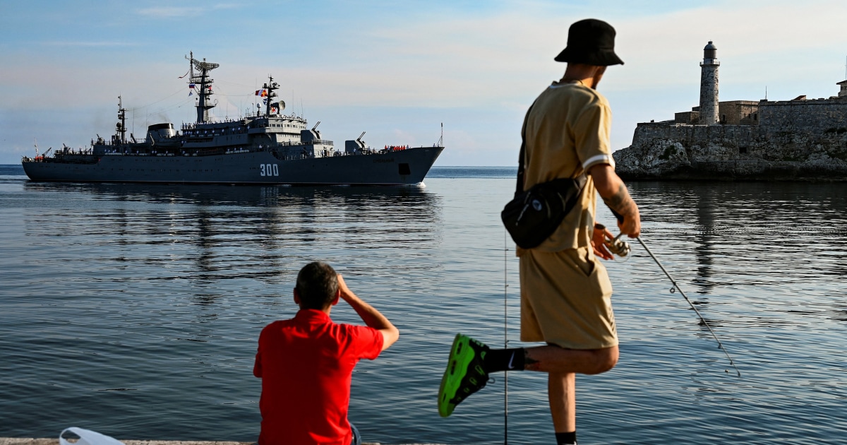 In show of growing ties, Russian warships make new visit to Cuban waters