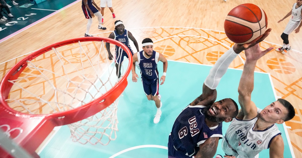 USA men’s basketball begins gold medal defense with dominant win over Serbia