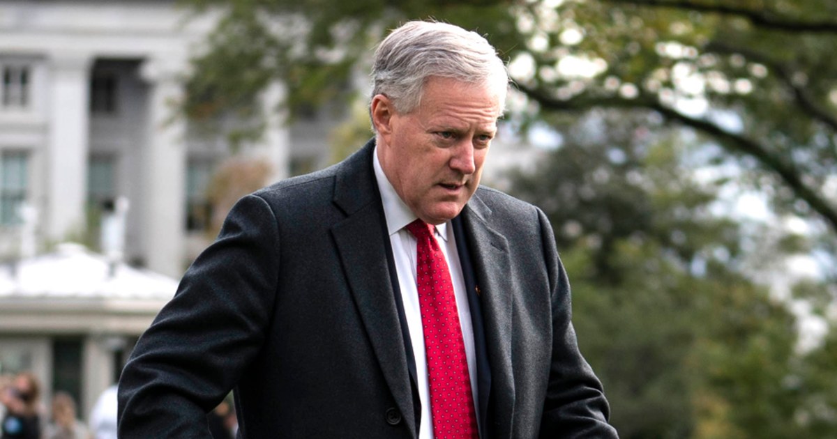 Supreme Court declines to hear Mark Meadows’ appeal in Georgia case (msnbc.com)