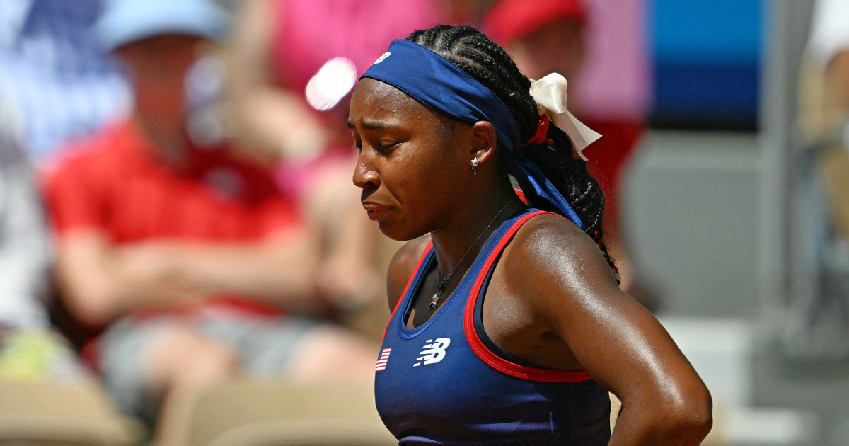 Olympics: Coco Gauff Loses Argument With Chair Umpire During Donna ...