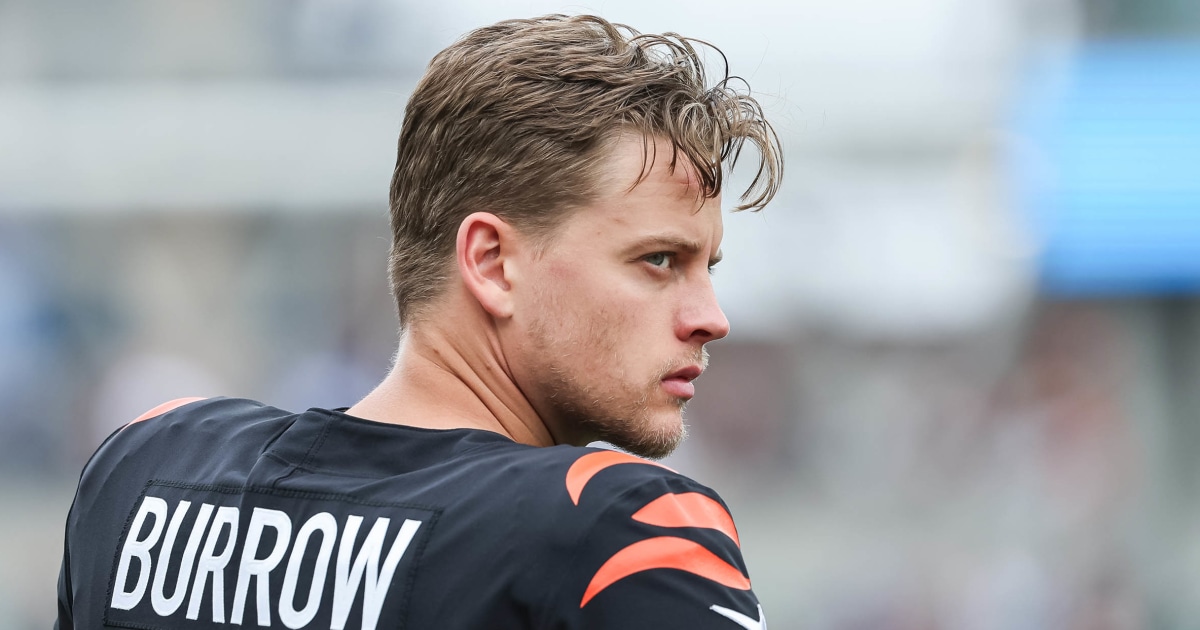 Will the real Joe Burrow please stand up? His new haircut is drawing