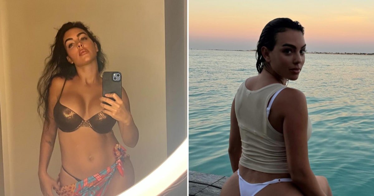 Georgina Rodríguez presume de su trasero con los bikinis más hot