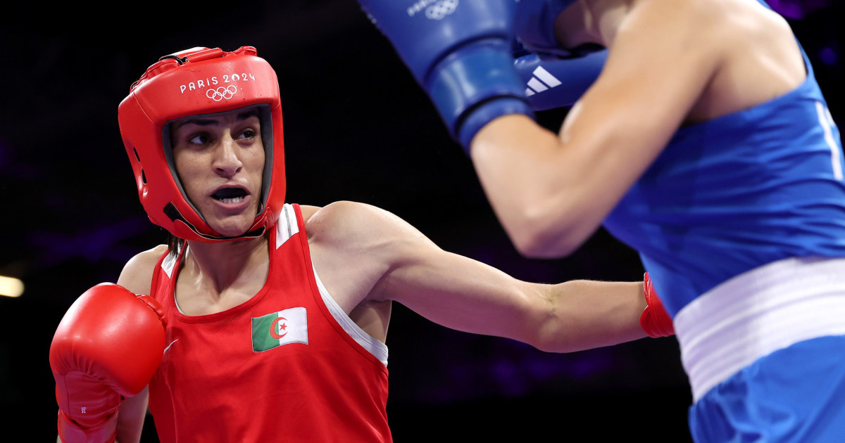 Algerian boxer wins