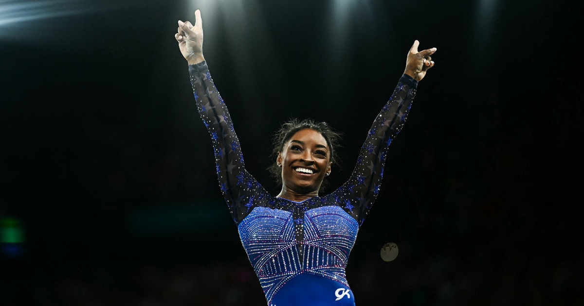 ‘I love my black job’: Simone Biles appears to take a jab at Trump after Olympic win