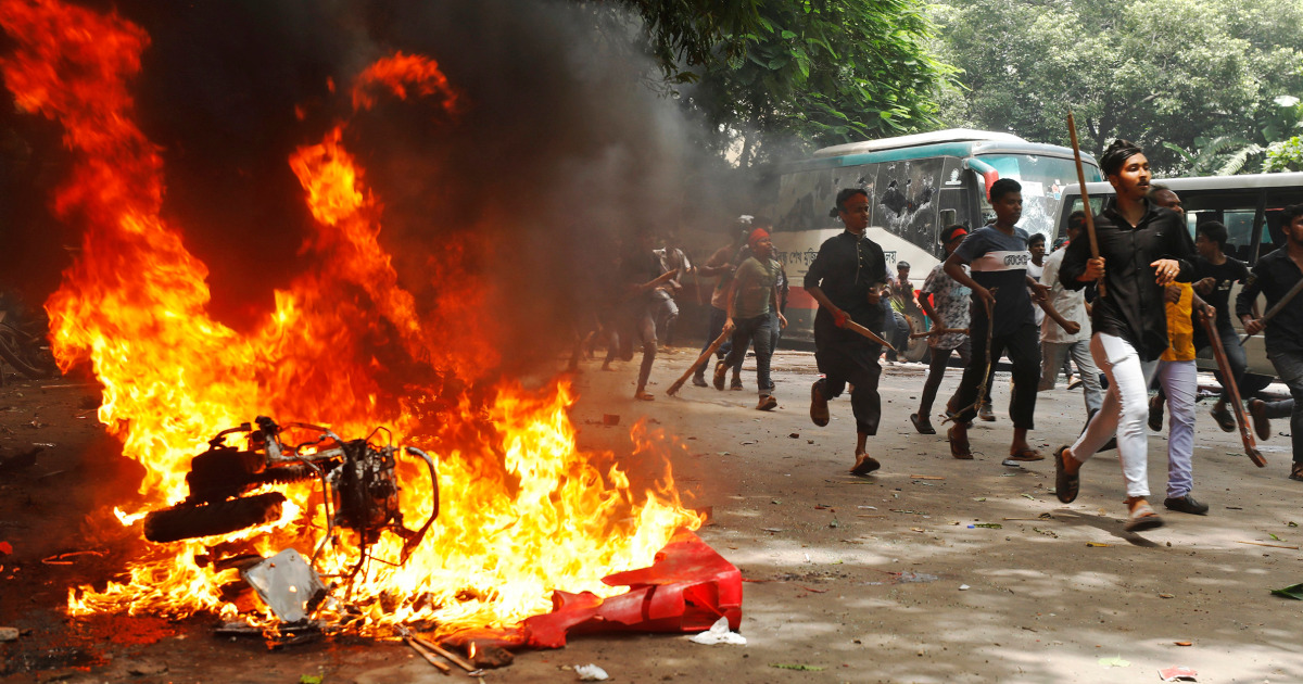 At least 27 killed in Bangladesh clashes, government declares curfew