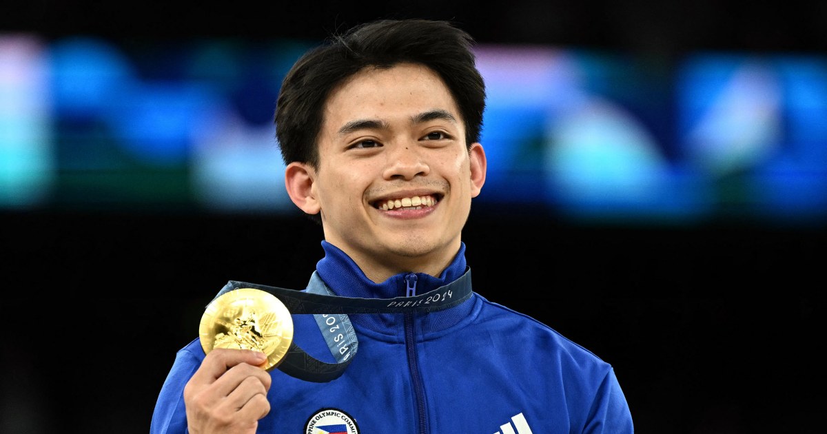 The Philippines' first male athlete to win Olympic gold prompts outpouring  of #PinoyPride