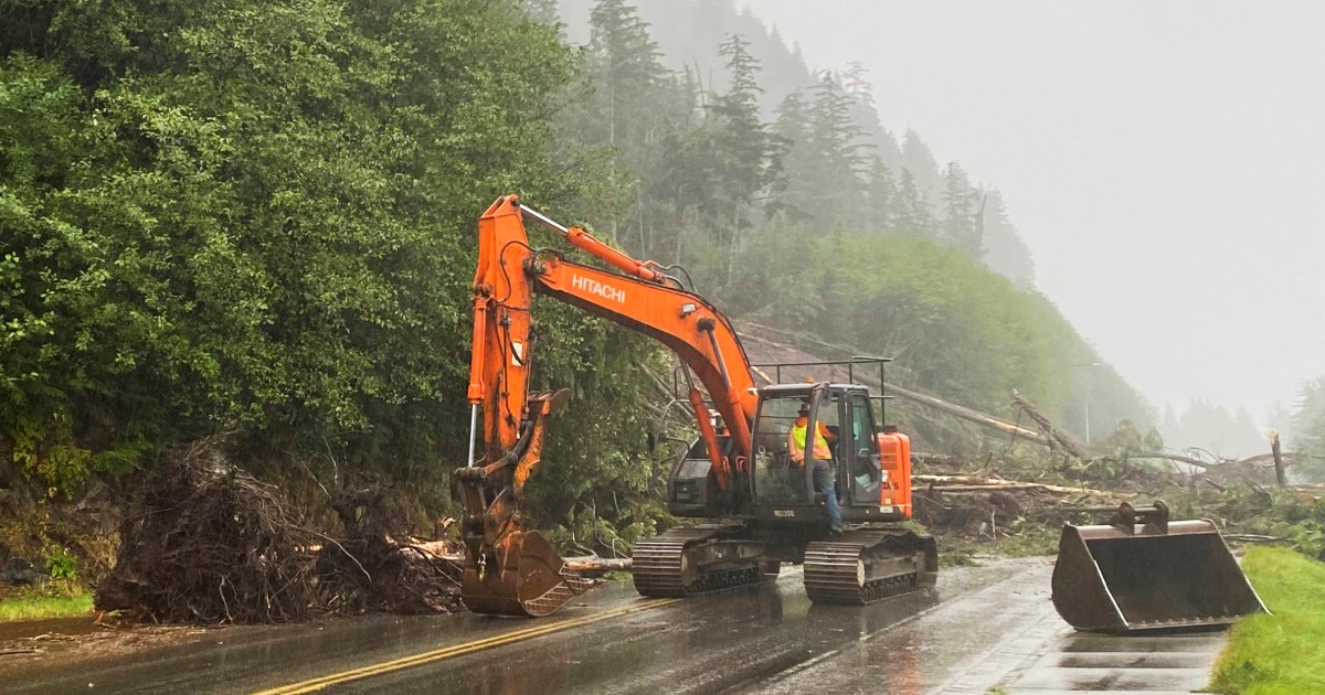 Alaska landslide leaves 1 dead and 3 injured in Ketchikan, authorities say