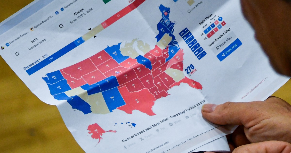 Faux electoral maps are now the top political memes taking over your social media timelines