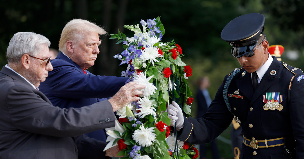 Arlington National Cemetery officials confirm an “incident” during Trump’s visit