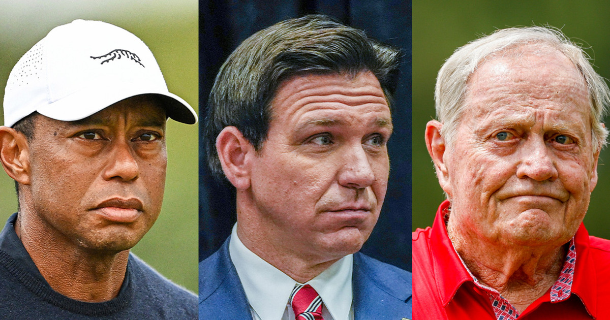 Ron DeSantis is in hot water for a plan involving Tiger Woods and Jack Nicklaus to put golf courses in a state park