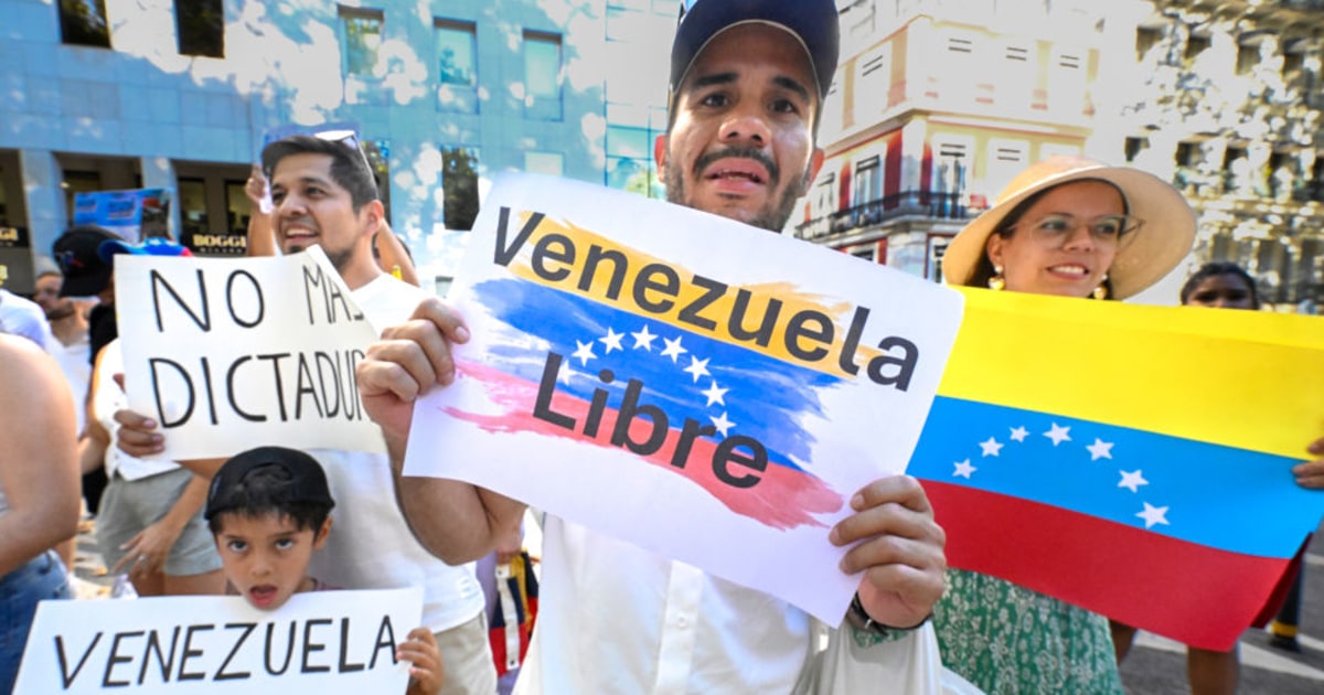 En fotos: venezolanos protestan en varias ciudades del mundo