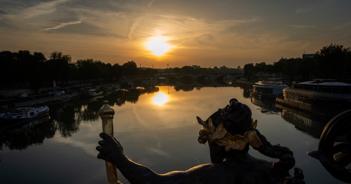 The Paralympic triathlon events delayed by one day due to poor water quality in the Seine River