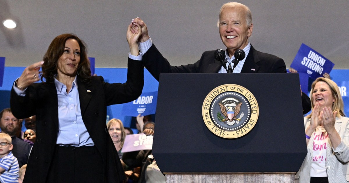 Biden promotes investment in US industry after meeting with Harris in Pittsburgh