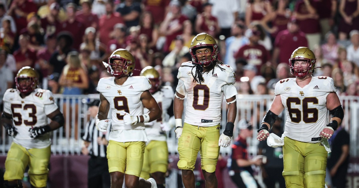 Treshaun Ward leads Boston College to 28-13 victory over No. 10 Florida State