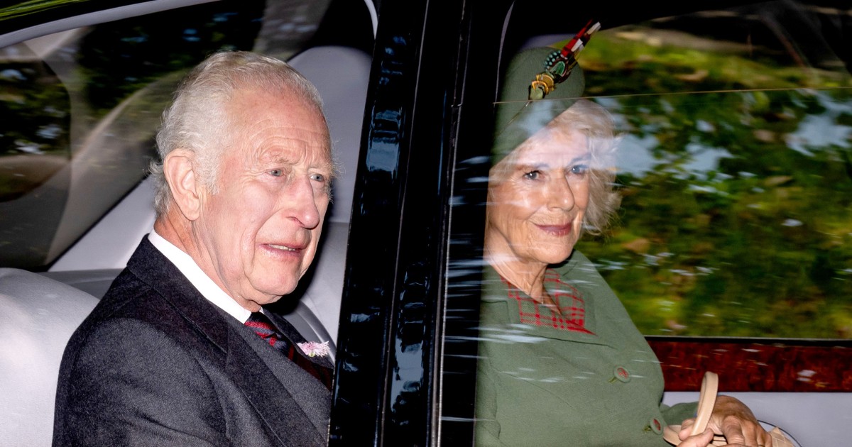 King Charles attends church prayers on the anniversary of Queen Elizabeth's death