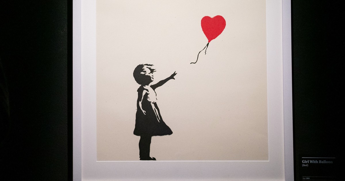 Two charged with stealing Banksy artwork ‘Girl with a Balloon’ from London gallery