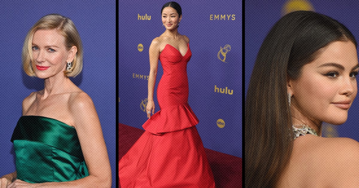 Emmys 2024 red carpet looks: Jennifer Aniston, Naomi Watts, Nava Mau and more