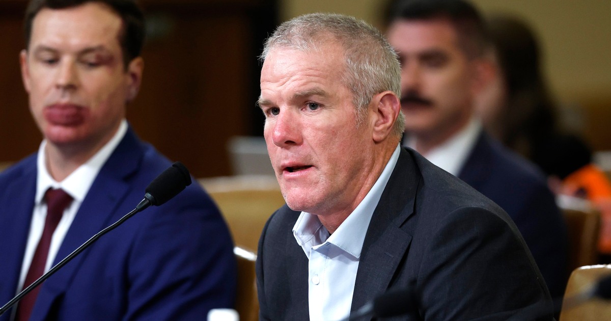 Brett Favre announces Parkinson’s diagnosis and says he was the victim of a welfare scandal