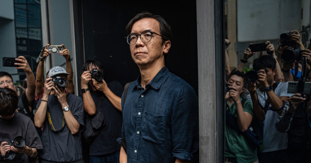 Two Hong Kong journalists sentenced to jail in sedition case criticized by U.S.