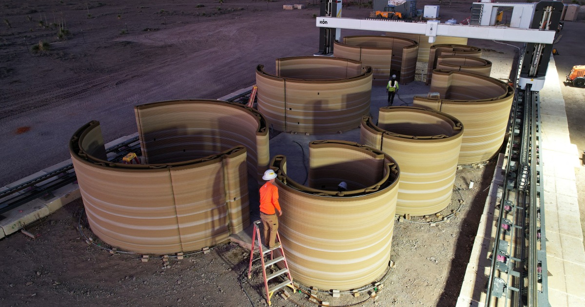 World’s first 3D-printed hotel takes shape in Texas