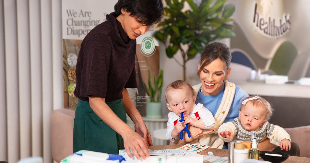 This mom's baby care brand revolutionized the industry. Now celebrities like Hilary Swank swear by it.