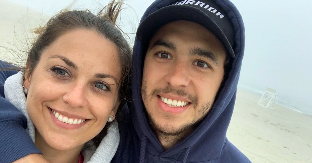 Johnny Gaudreau’s wife announces in eulogy that she is pregnant and expecting her third child