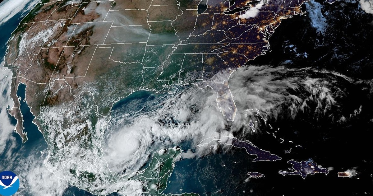 Hurricane Milton Map Track The Storm s Path Forecast And Status