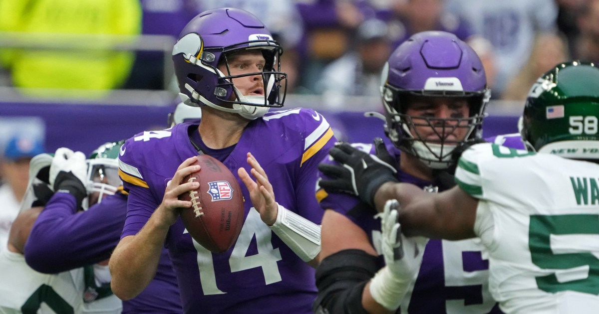 The Vikings remain undefeated in Sam Darnold’s revenge game against the Jets