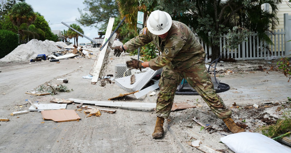 Storm-weary Florida residents prepare for another round with Milton