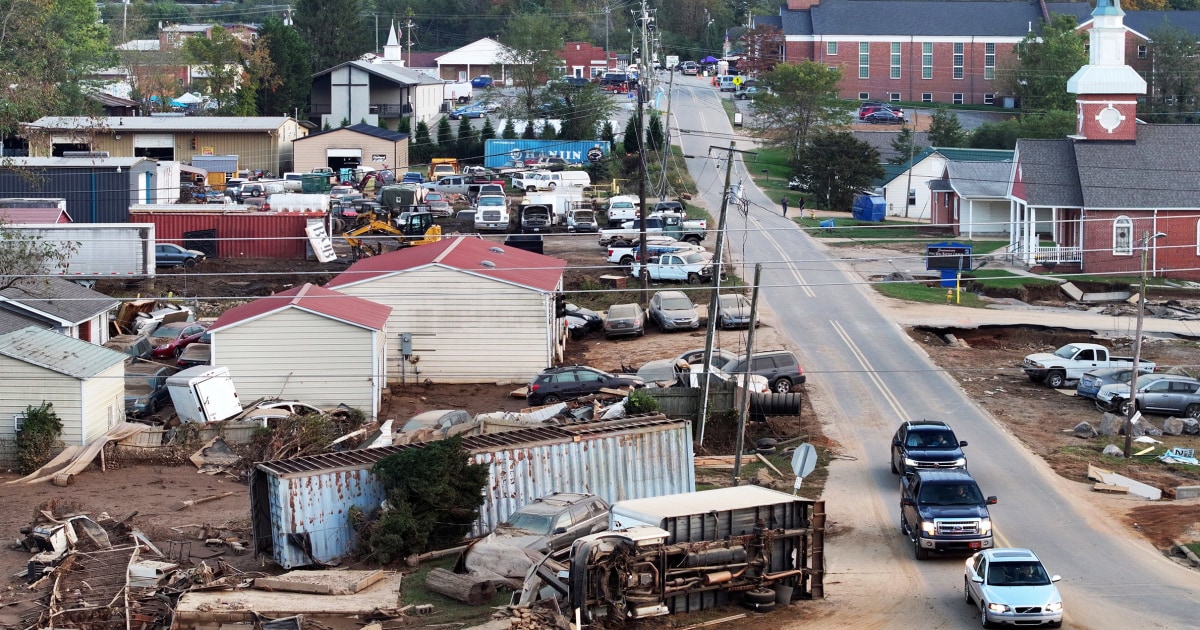 North Carolina gives counties impacted by Hurricane Helene voting