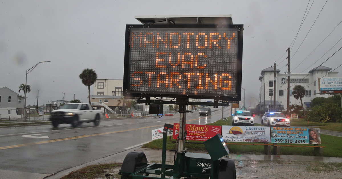 'Time is running out': Florida residents in Hurricane Milton's path warned to evacuate