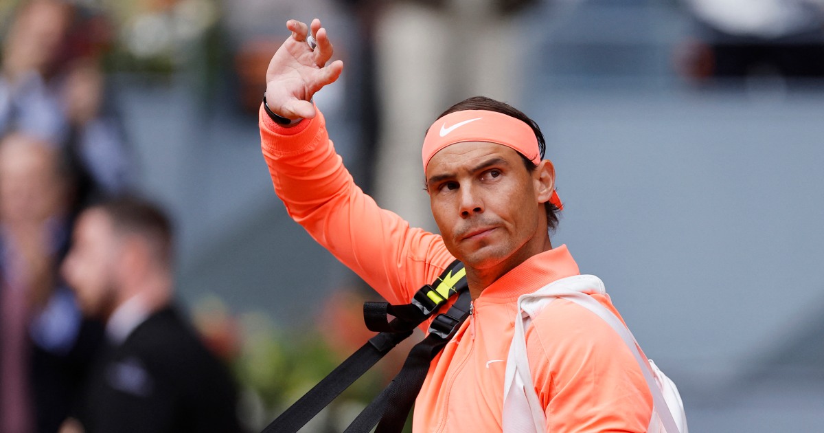 Rafael Nadal announces his retirement from tennis